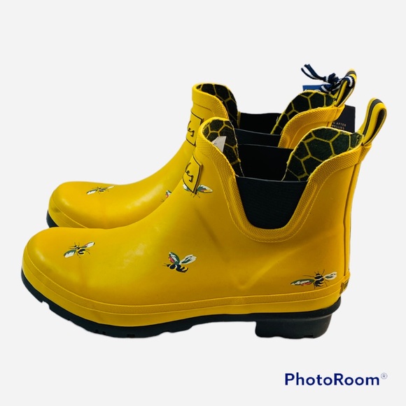NWT "Bees" ankle wellibobs  rain boots various szs - Picture 6 of 7